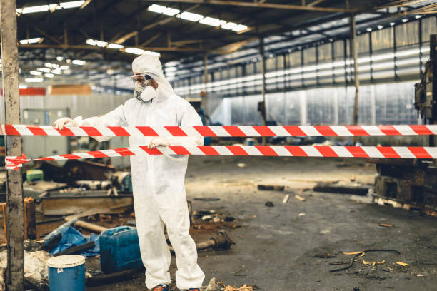 Professional Unattended Death Cleanup technician working in Temple Hills, MD